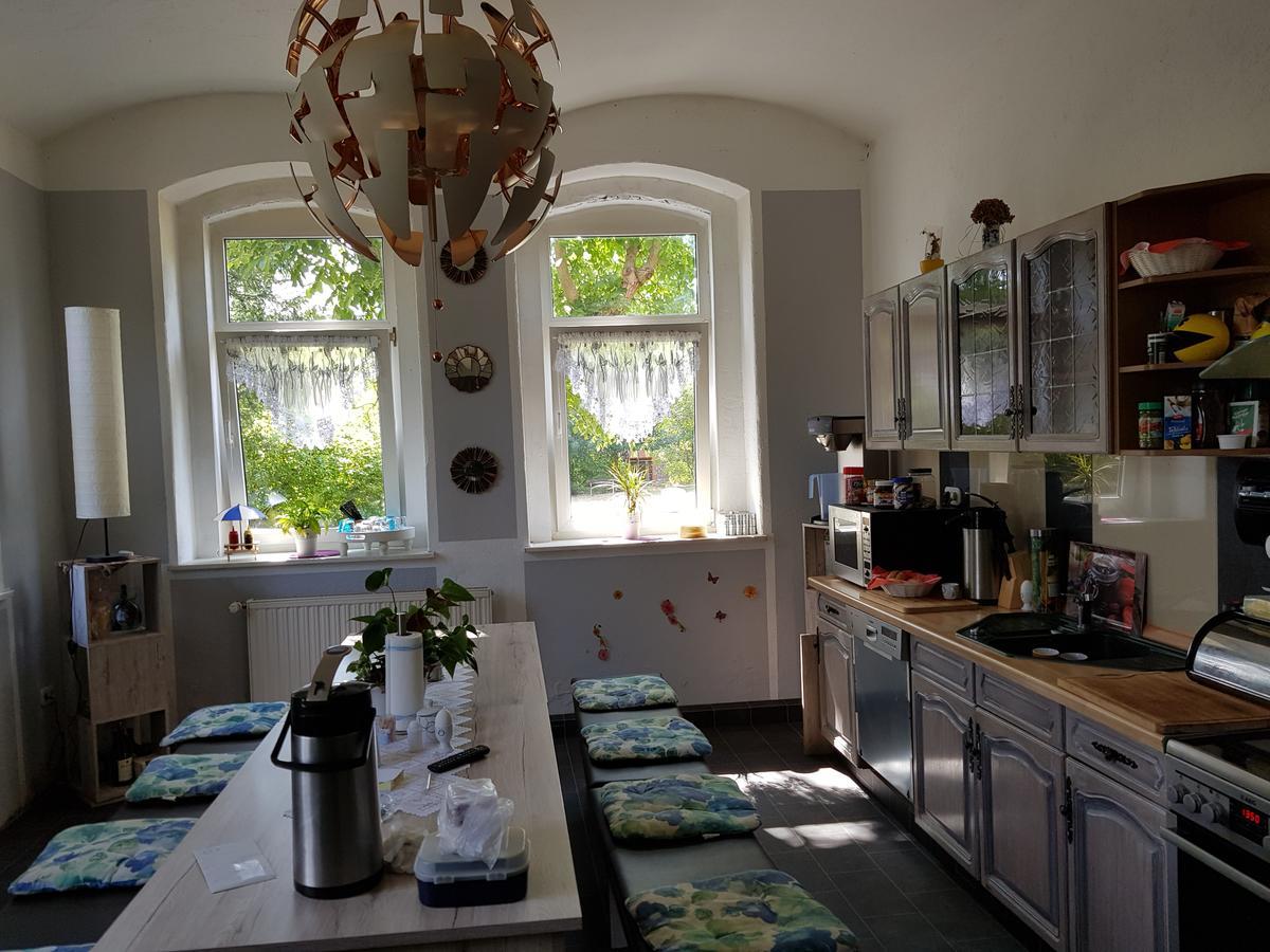 Ferienwohnung Haus am Sachsenring Hohenstein-Ernstthal Exterior foto